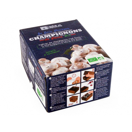 Acheter Kit de culture champignons de Paris bio (petit modèle) - 13,39 € en ligne sur La Petite Epicerie - Loisirs créatifs