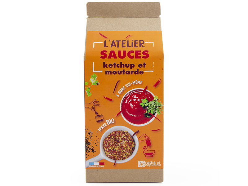Acheter L'atelier sauces Ketchup et Moutarde bio - 19,99 € en ligne sur La Petite Epicerie - Loisirs créatifs