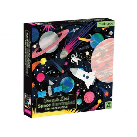 Acheter Puzzle 500 pièces - Cosmos - Phosphorescent - 19,90 € en ligne sur La Petite Epicerie - Loisirs créatifs