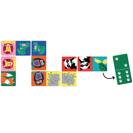 Acheter Jeu de dominos - Animaux sauvages - 13,49 € en ligne sur La Petite Epicerie - Loisirs créatifs