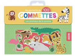 Acheter Pochette de 100 gommettes - les animaux de la savane - 4,95 € en ligne sur La Petite Epicerie - Loisirs créatifs