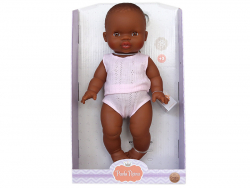 Acheter Poupée pour enfant - Bébé noir - Pyjama rose - 24,89 € en ligne sur La Petite Epicerie - Loisirs créatifs