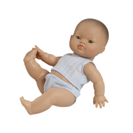 Acheter Poupée pour enfant - Bébé asiatique - Pyjama bleu - 24,89 € en ligne sur La Petite Epicerie - Loisirs créatifs