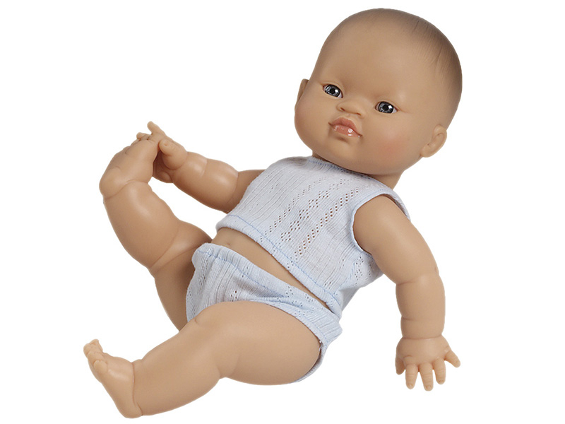 Acheter Poupée pour enfant - Bébé asiatique - Pyjama bleu - 24,89 € en ligne sur La Petite Epicerie - Loisirs créatifs