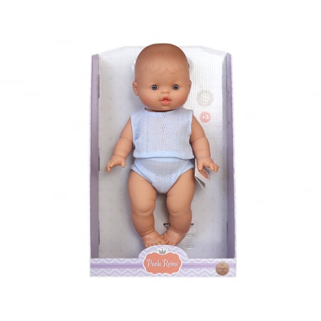 Acheter Poupée pour enfant - Bébé blanc - Pyjama bleu - 24,89 € en ligne sur La Petite Epicerie - Loisirs créatifs