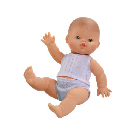 Acheter Poupée pour enfant - Bébé blanc - Pyjama bleu - 24,89 € en ligne sur La Petite Epicerie - Loisirs créatifs