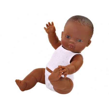 Acheter Poupée pour enfant - Bébé noir - Pyjama rose - 25,99 € en ligne sur La Petite Epicerie - Loisirs créatifs