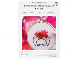 Acheter Kit de broderie décorative - Frida - Les French Kits - 16,99 € en ligne sur La Petite Epicerie - Loisirs créatifs