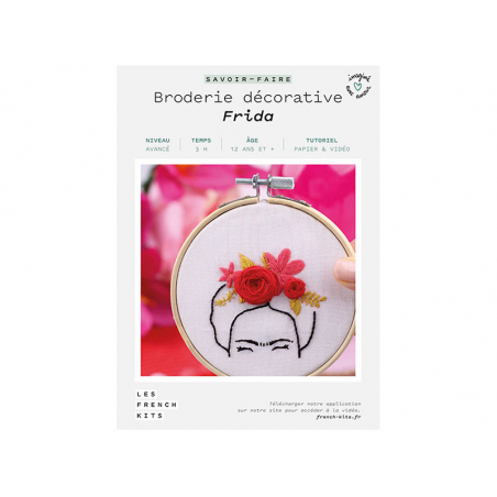 Acheter Kit de broderie décorative - Frida - Les French Kits - 16,99 € en ligne sur La Petite Epicerie - Loisirs créatifs