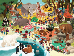 Acheter Puzzle 48 pièces / Une journée au zoo - 16,99 € en ligne sur La Petite Epicerie - Loisirs créatifs