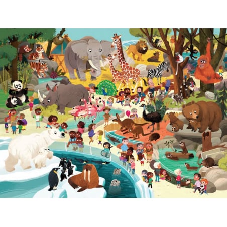 Acheter Puzzle 48 pièces / Une journée au zoo - 16,99 € en ligne sur La Petite Epicerie - Loisirs créatifs