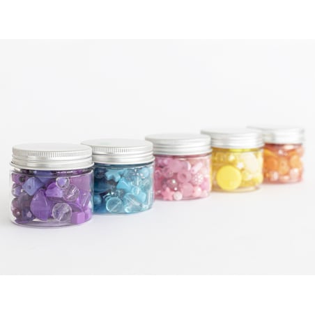Acheter Pot de perles en plastique - nuances de violet - 4,49 € en ligne sur La Petite Epicerie - Loisirs créatifs