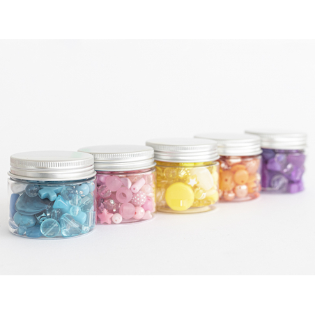 Acheter Pot de perles en plastique - nuances d'orange - 4,49 € en ligne sur La Petite Epicerie - Loisirs créatifs