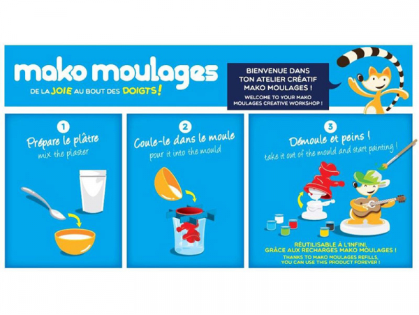 Acheter Recharge plâtre 800g – Mako moulages - 9,46 € en ligne sur La Petite Epicerie - Loisirs créatifs