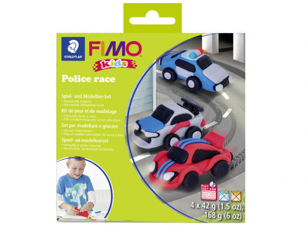 Acheter Kit Fimo Kids - Course de police - 10,99 € en ligne sur La Petite Epicerie - Loisirs créatifs