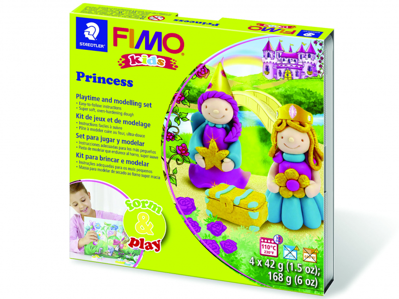 Acheter KIT FIMO KIDS PRINCESSE - 10,99 € en ligne sur La Petite Epicerie - Loisirs créatifs