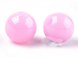 Acheter 100 perles en plastique rondes 6 mm - rose pâle - 0,79 € en ligne sur La Petite Epicerie - Loisirs créatifs