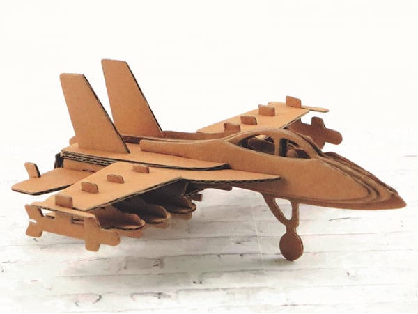Acheter Maquette carton - Avion 16,5 x 17,5 x 6 cm - 3,49 € en ligne sur La Petite Epicerie - Loisirs créatifs