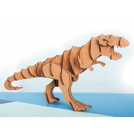 Acheter Maquette en carton - Tyranosaure 20 x 7 x 10 cm - 3,49 € en ligne sur La Petite Epicerie - Loisirs créatifs