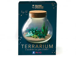 Acheter Kit Fimo - Terrarium 16 x 16 x 22 cm - 34,99 € en ligne sur La Petite Epicerie - Loisirs créatifs