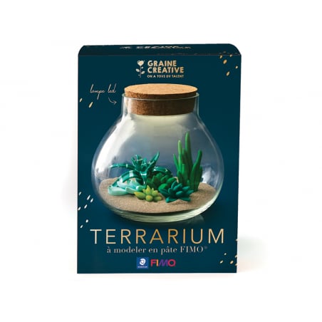 Acheter Kit Fimo - Terrarium 16 x 16 x 22 cm - 41,99 € en ligne sur La Petite Epicerie - Loisirs créatifs