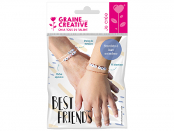 Acheter Kit bracelets à messages - Perles alphabet Best Friends - 4,49 € en ligne sur La Petite Epicerie - Loisirs créatifs