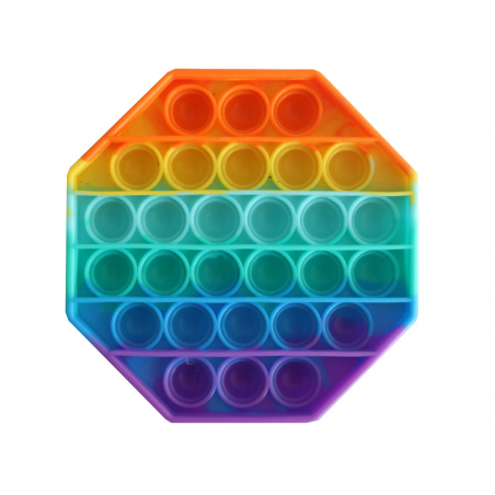 Acheter Fidget toy - Push poppers octogone - Arc-en-ciel - 5,89 € en ligne sur La Petite Epicerie - Loisirs créatifs