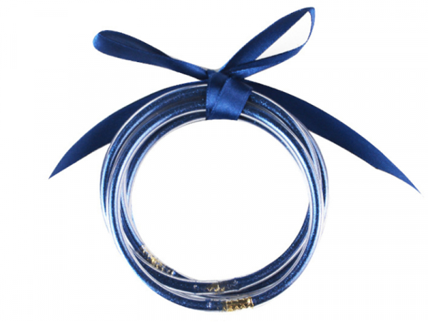 Acheter Bracelet jonc bouddhiste fantaisie - bleu outremer - paillettes fines - 1,99 € en ligne sur La Petite Epicerie - Lois...