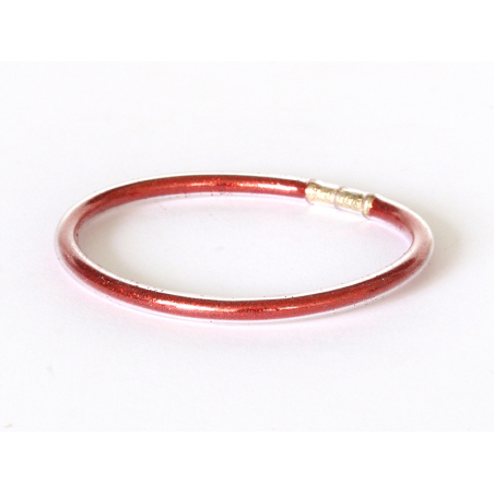 Acheter Bracelet jonc bouddhiste fantaisie - rouge bordeaux - paillettes fines - 1,99 € en ligne sur La Petite Epicerie - Loi...