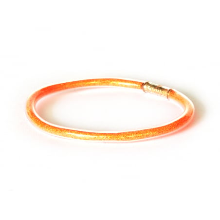 Acheter Bracelet jonc bouddhiste fantaisie - orange fluo - paillettes fines - 1,99 € en ligne sur La Petite Epicerie - Loisir...