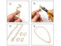 Acheter Fermoir mousqueton à visser - 20 x 10 mm - doré à l'or fin mat 18 K - 4,99 € en ligne sur La Petite Epicerie - Loisir...