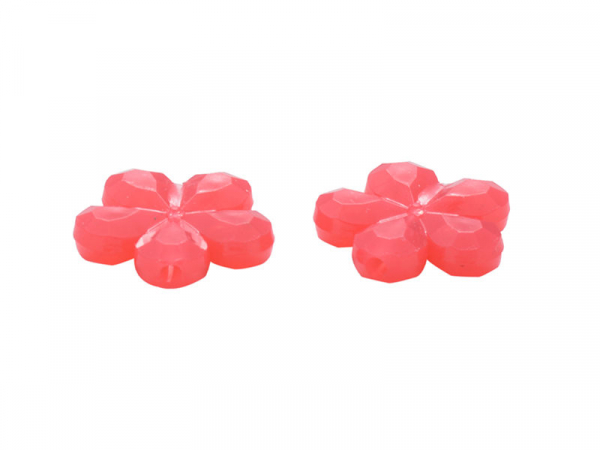 Acheter 50 perles fleurs - transclucides - 1,69 € en ligne sur La Petite Epicerie - Loisirs créatifs