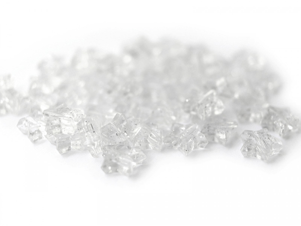 Acheter 50 perles en plastique - étoiles transparentes à paillettes - 10 mm - 0,99 € en ligne sur La Petite Epicerie - Loisir...