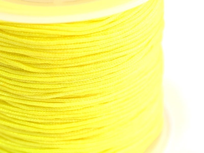 Acheter 1 m de fil de jade / fil nylon tressé 1 mm - jaune - 0,49 € en ligne sur La Petite Epicerie - Loisirs créatifs