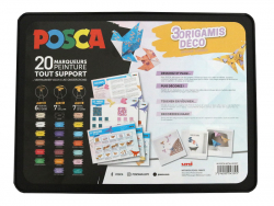 Acheter Posca coffret 20 marqueurs - Origami déco - 79,72 € en ligne sur La Petite Epicerie - Loisirs créatifs