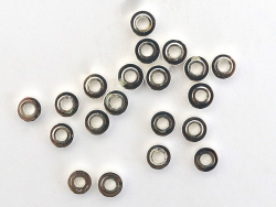 Acheter Boite de 20 perles rondelles argentées heishi en hématite - 6mm - 3,99 € en ligne sur La Petite Epicerie - Loisirs cr...
