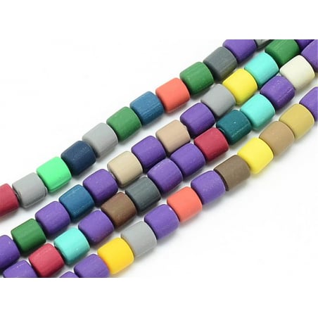 Acheter Boite de perles tubes Heishi 6 mm - multicolore - 2,59 € en ligne sur La Petite Epicerie - Loisirs créatifs