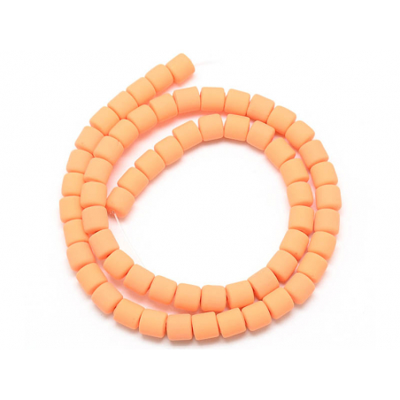 Acheter Boite de perles tubes Heishi 6 mm - rose saumon - 2,59 € en ligne sur La Petite Epicerie - Loisirs créatifs