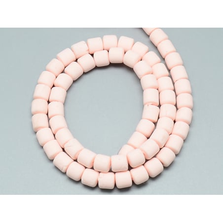 Acheter Boite de perles tubes Heishi 6 mm - rose pâle nude - 1,99 € en ligne sur La Petite Epicerie - Loisirs créatifs