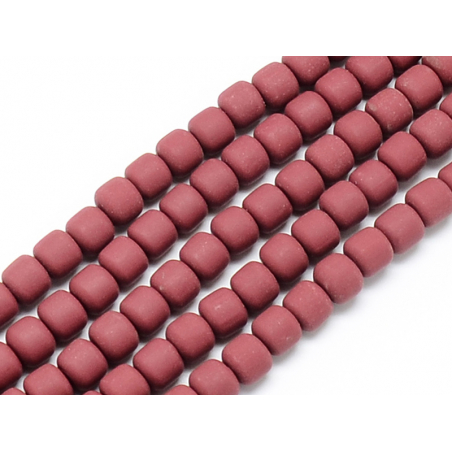 Acheter Boite de perles tubes Heishi 6 mm - rouge brique - 2,59 € en ligne sur La Petite Epicerie - Loisirs créatifs