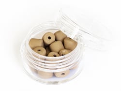 Acheter Boite de perles tubes Heishi 6 mm - marron camel - 1,99 € en ligne sur La Petite Epicerie - Loisirs créatifs