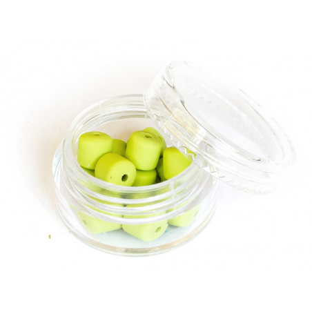 Acheter Boite de perles tubes Heishi 6 mm - vert pomme - 2,59 € en ligne sur La Petite Epicerie - Loisirs créatifs