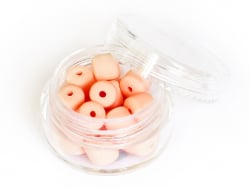 Acheter Boite de perles tubes Heishi 6 mm - rose saumon - 1,99 € en ligne sur La Petite Epicerie - Loisirs créatifs