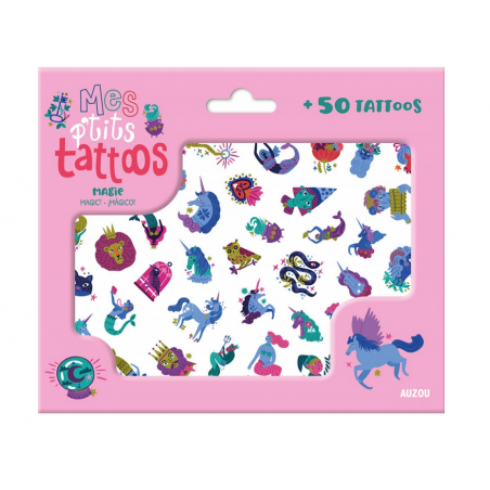 Acheter Mes P'Tits Tattoos - Magie - 5,99 € en ligne sur La Petite Epicerie - Loisirs créatifs