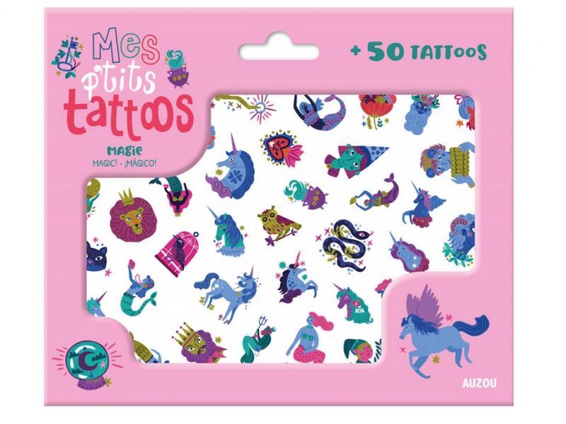 Acheter Mes P'Tits Tattoos - Magie - 5,99 € en ligne sur La Petite Epicerie - Loisirs créatifs