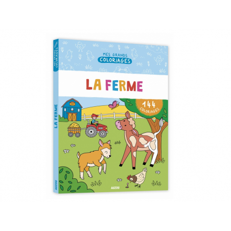 Acheter Mon Grand Cahier De Coloriages - La Ferme - 5,95 € en ligne sur La Petite Epicerie - Loisirs créatifs