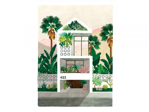 Acheter Affiche aquarelle – Dreamhouse - 18 x 24 cm - ATWS - 11,99 € en ligne sur La Petite Epicerie - Loisirs créatifs