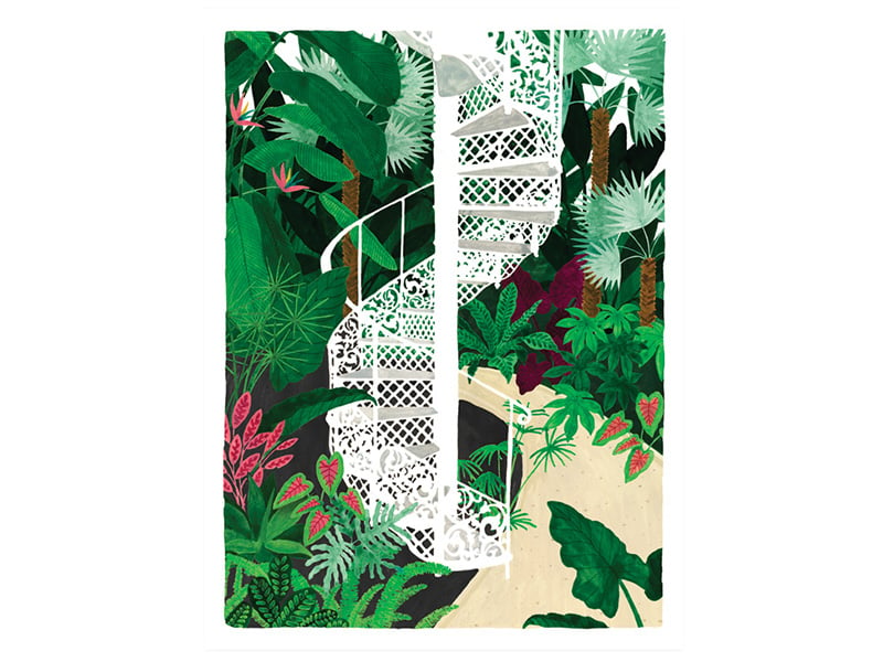 Acheter Affiche aquarelle – Q. Garden - 18 x 24 cm – ATWS - 11,99 € en ligne sur La Petite Epicerie - Loisirs créatifs