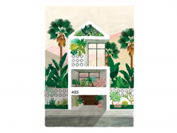 Acheter Affiche aquarelle – Dreamhouse - 18 x 24 cm - ATWS - 11,99 € en ligne sur La Petite Epicerie - Loisirs créatifs