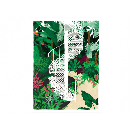 Acheter Affiche aquarelle – Q. Garden - 18 x 24 cm – ATWS - 11,99 € en ligne sur La Petite Epicerie - Loisirs créatifs